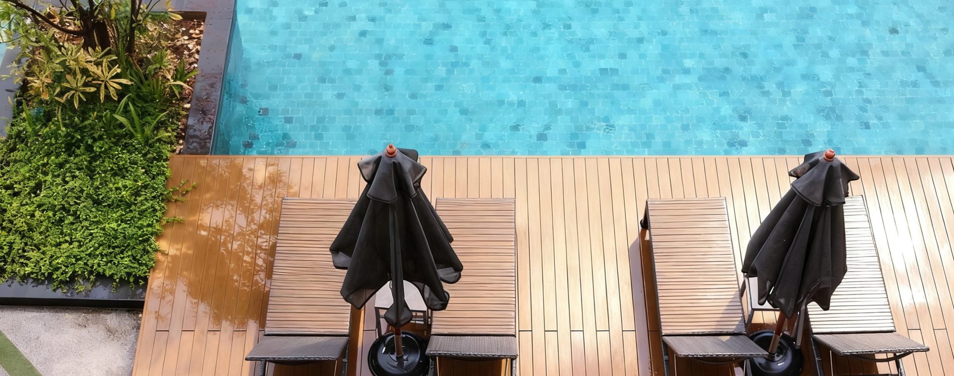 Résidence privée — Pool deck